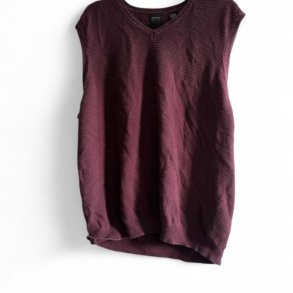 Arrow Men's Burgundy Jumper